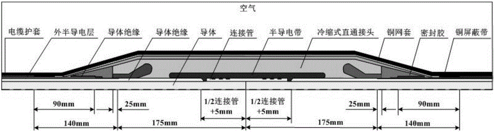 Calculation method of real-time current-carrying capacity of cable connector