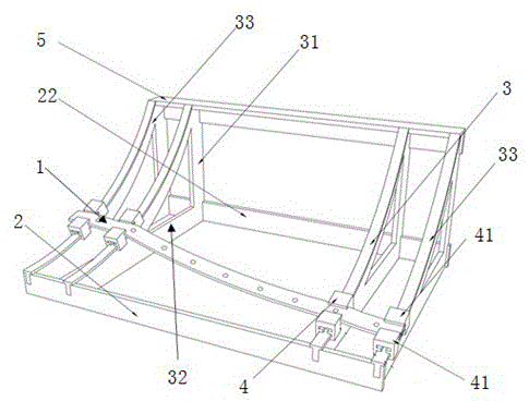 Lamp strip adjusting device