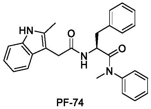 Phenylalanine derivative containing benzothiadiazin-3-one 1,1-dioxide and its preparation method and application