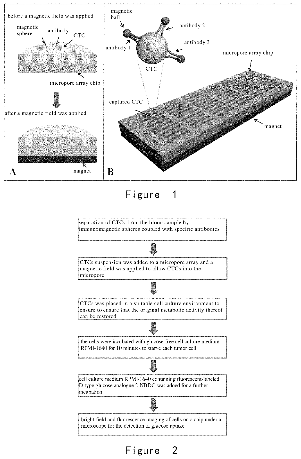 Method and device for detecting circulating tumor cell