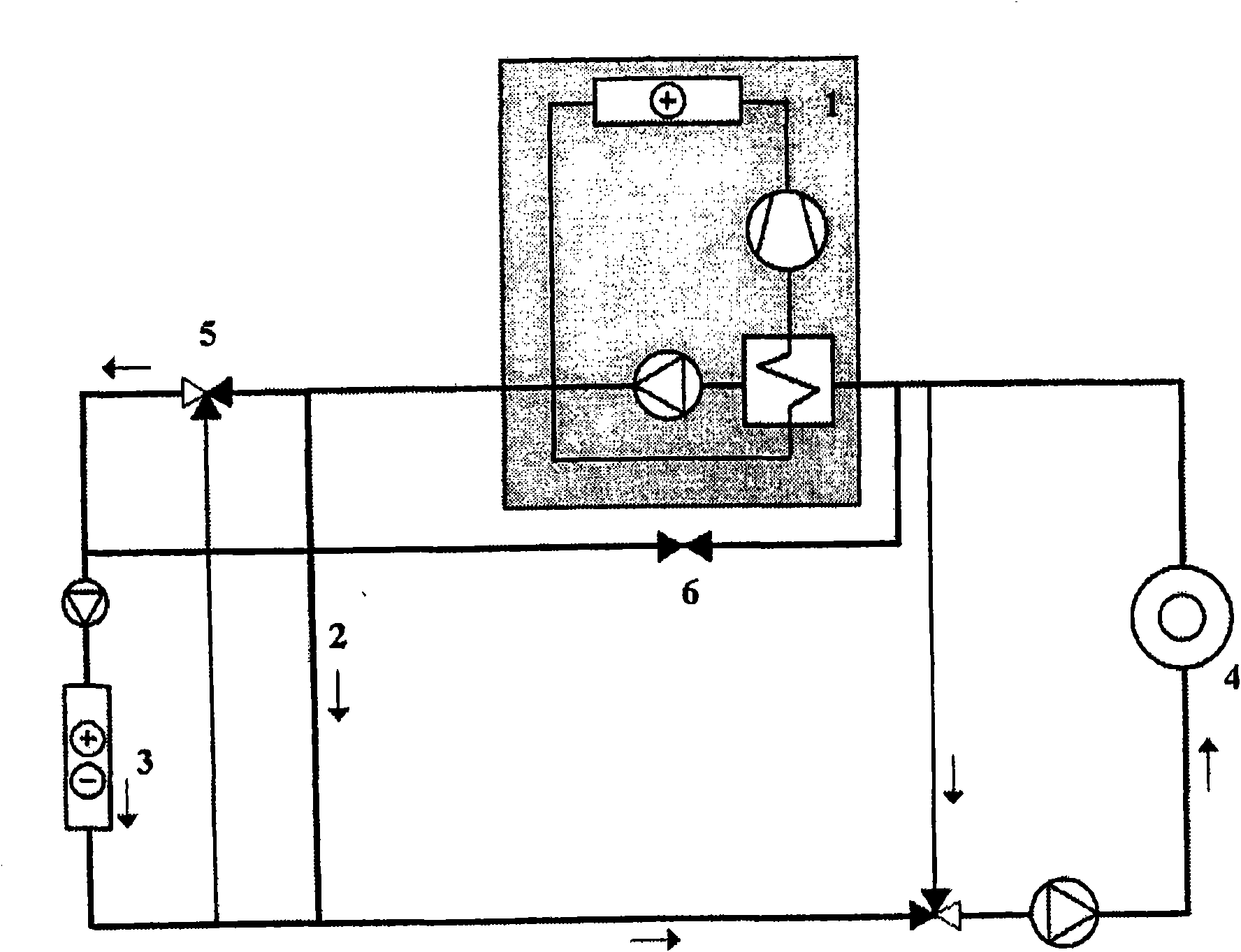 Method for using outdoor air to cool room devices
