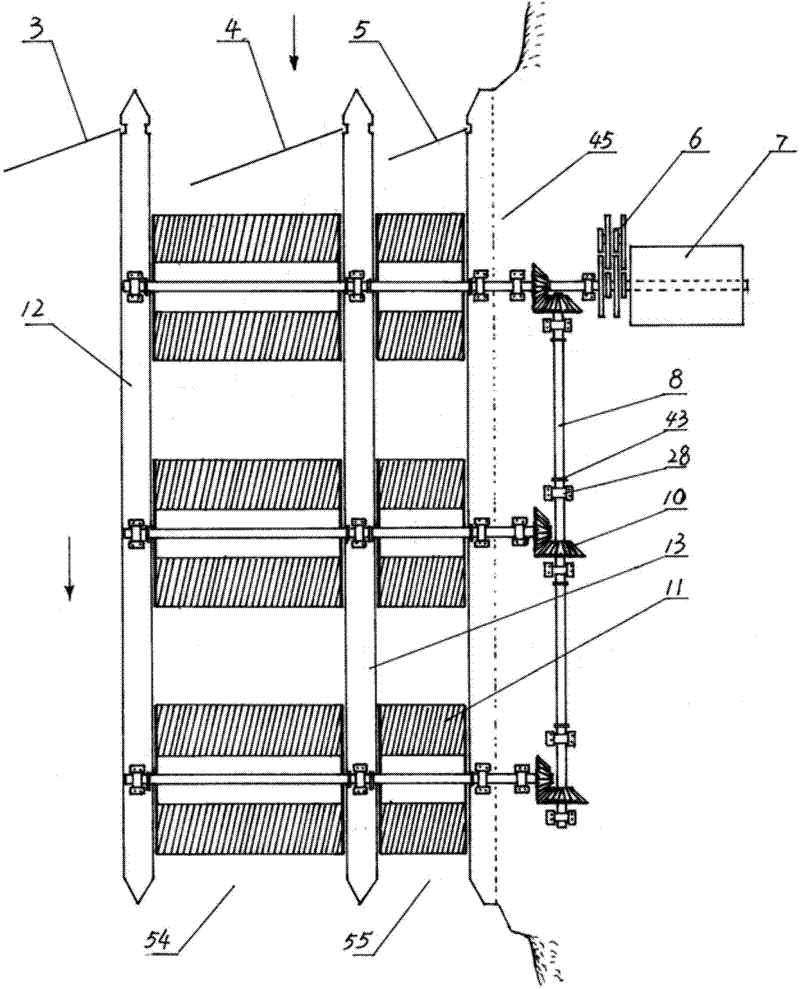 Method for densely building hydroelectric power station and hydroelectric power station capable of being densely built
