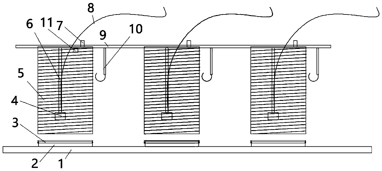 Instant monitoring system based on large-batch culture samples and accurate judgment method