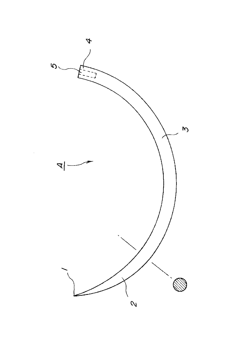 Medical suture needle