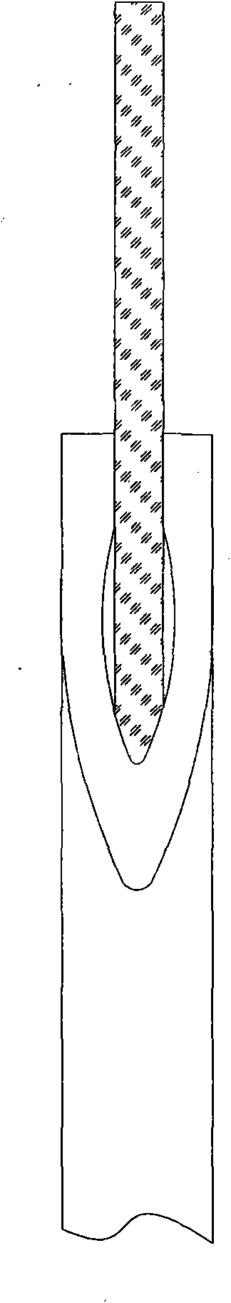 Multifunctional cord-embedding needle