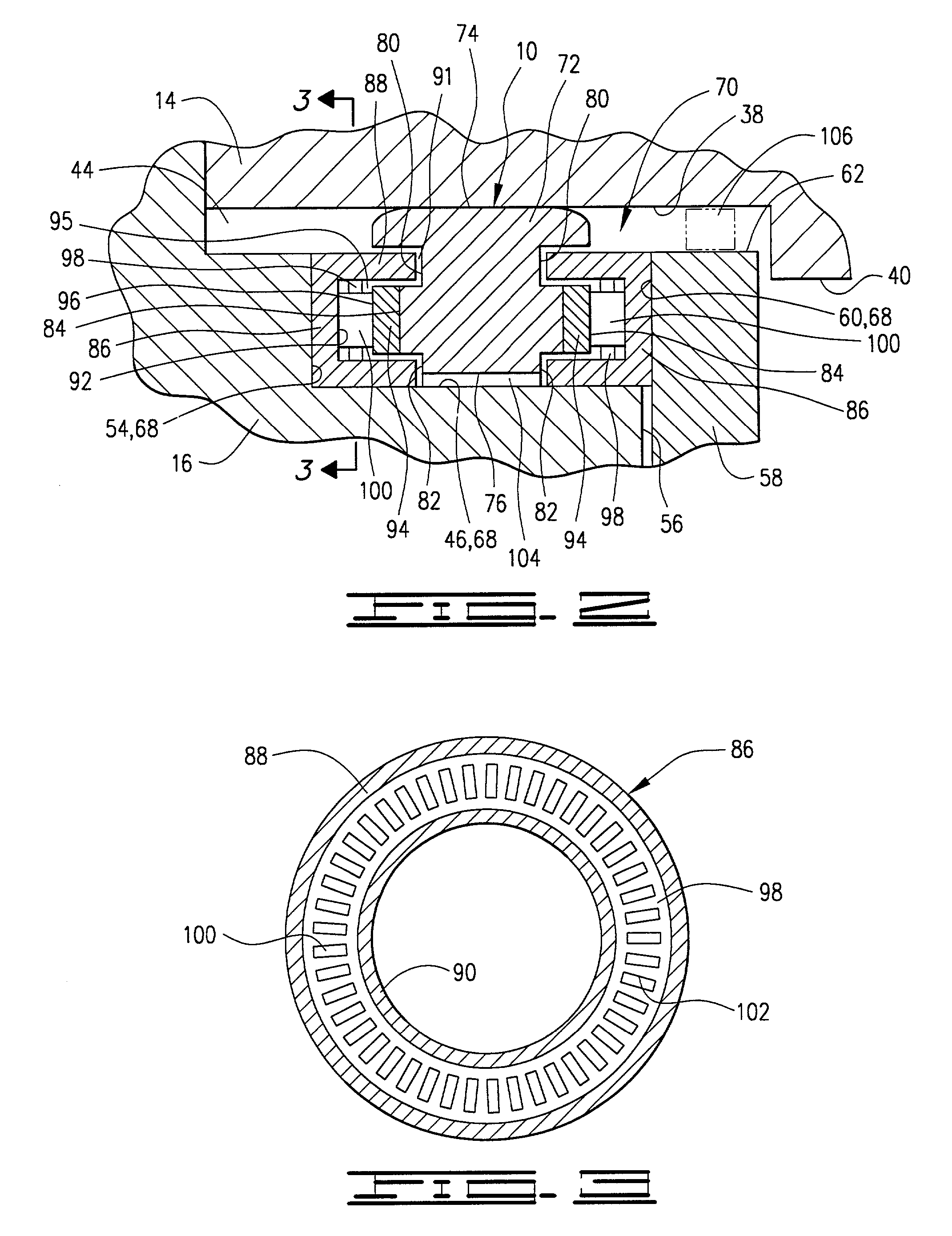 Seal and bearing assembly