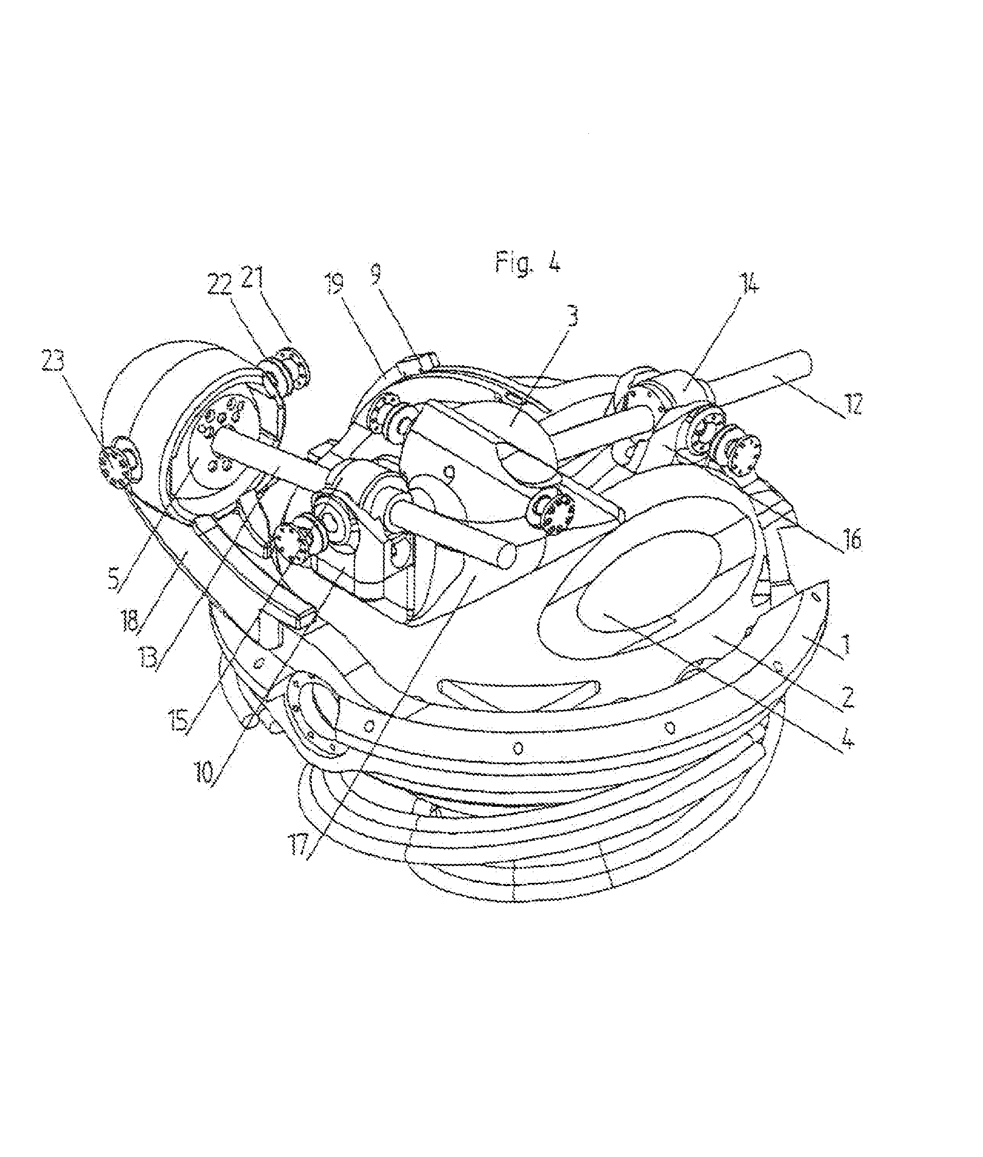 Multi-axis spindle head