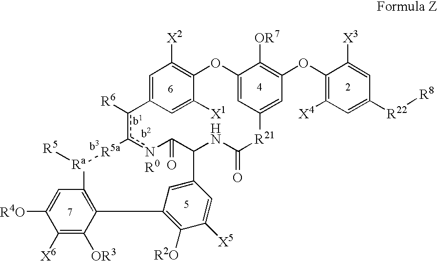 Glycopeptide antibiotic derivatives