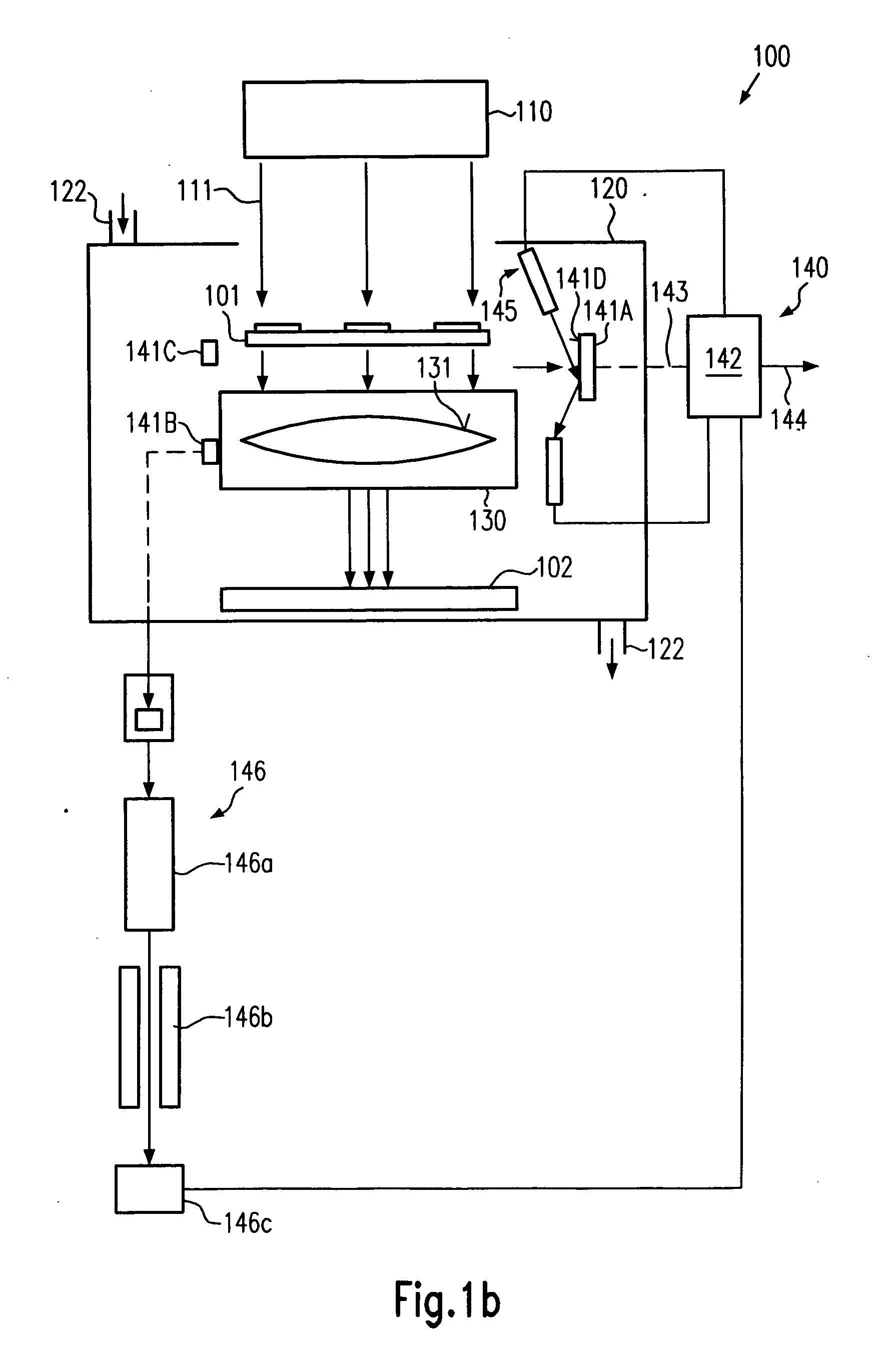Method and system for contamination detection and monitoring a lithographic exposure tool and operating method for the same under controlled atmospheric conditions