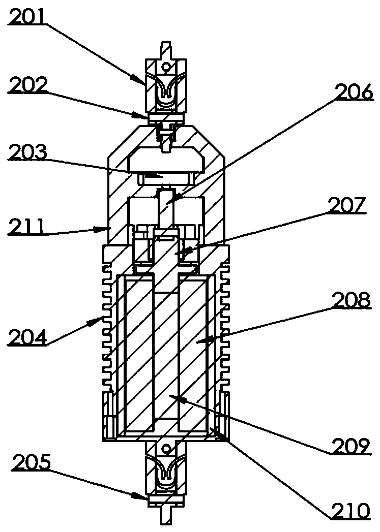 Multi-degree-of-freedom self-sensing precision pointing vibration isolation integrated platform and combined device