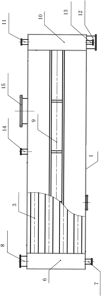 Small rapid filter equipped with air and water backwash system and filtering and backwashing technology thereof