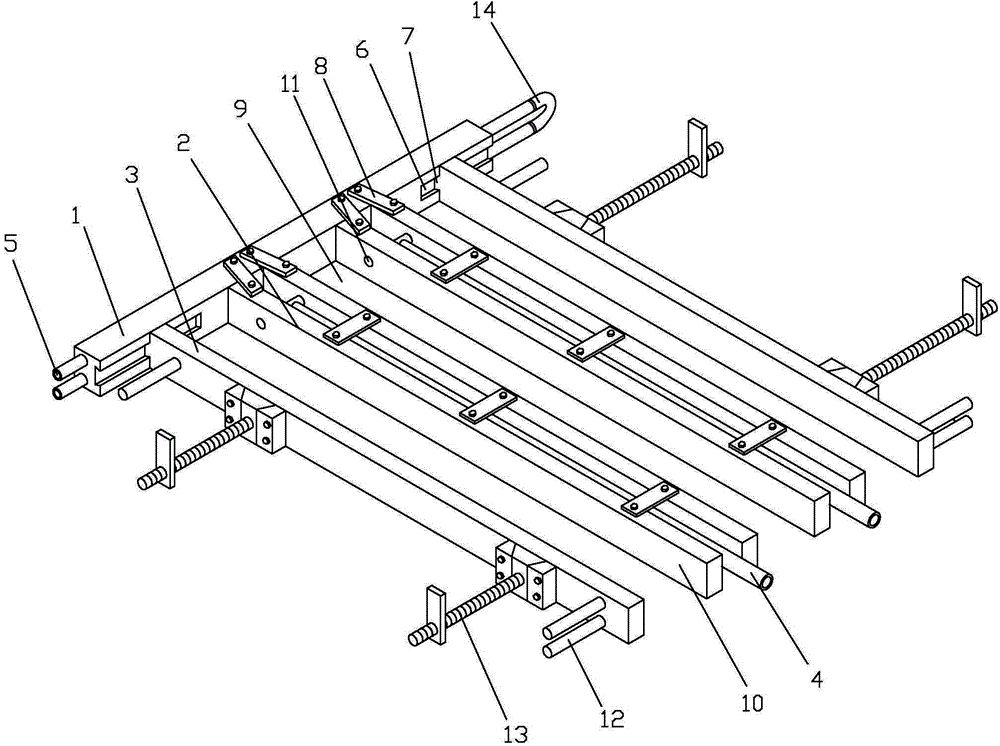 Multi-drip mold for forming crystal glass