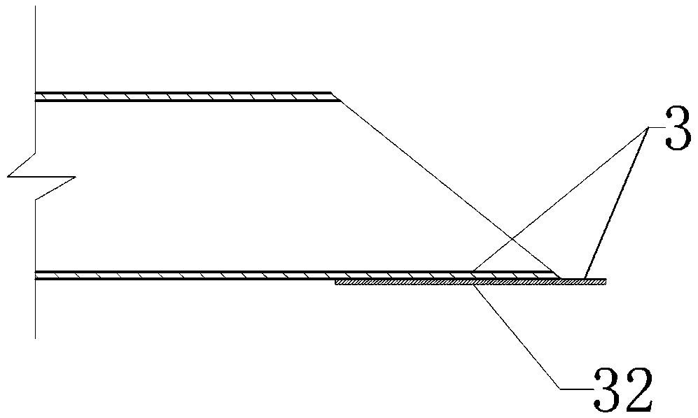 Drilling deviation correction method and deviation correction device based on casing follow-up