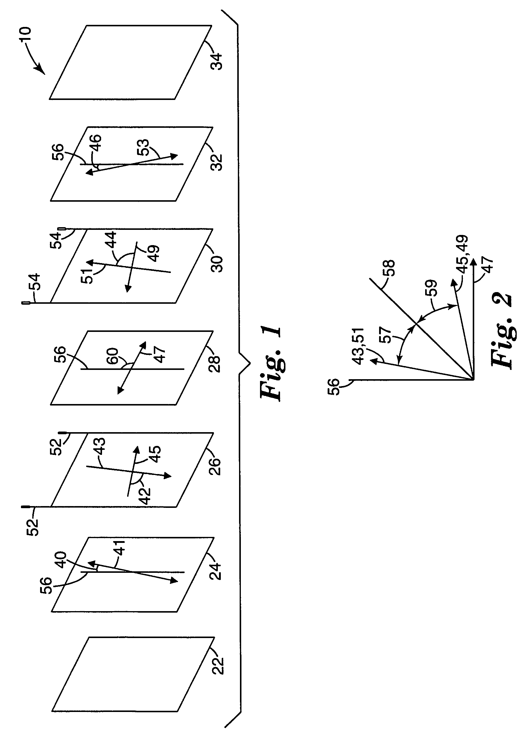 Automatic darkening filter with offset polarizers