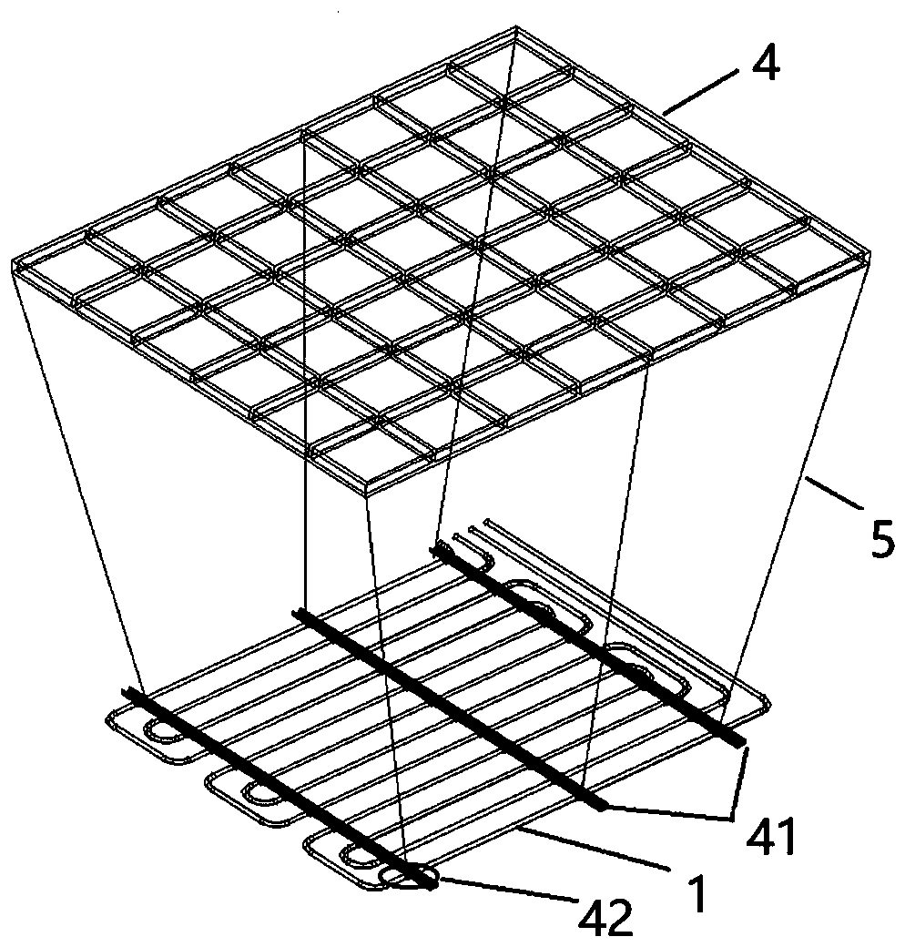 Method of installing heating coil used for liquid cargo tank of chemical cargo ship