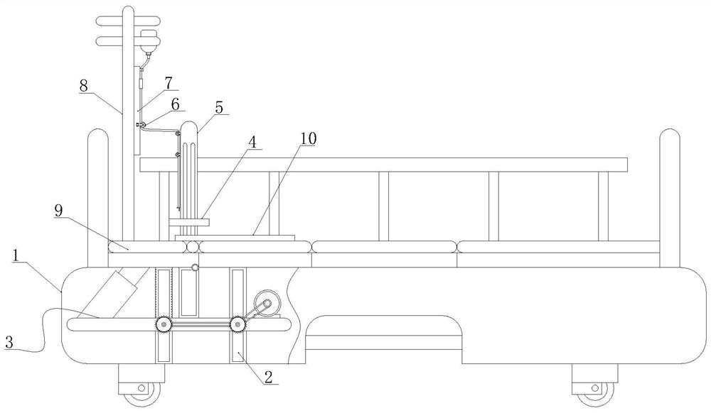 A medical intelligent nursing bed