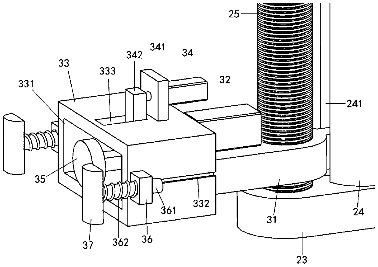 Movable lifting corrugated carton knock-on printing device