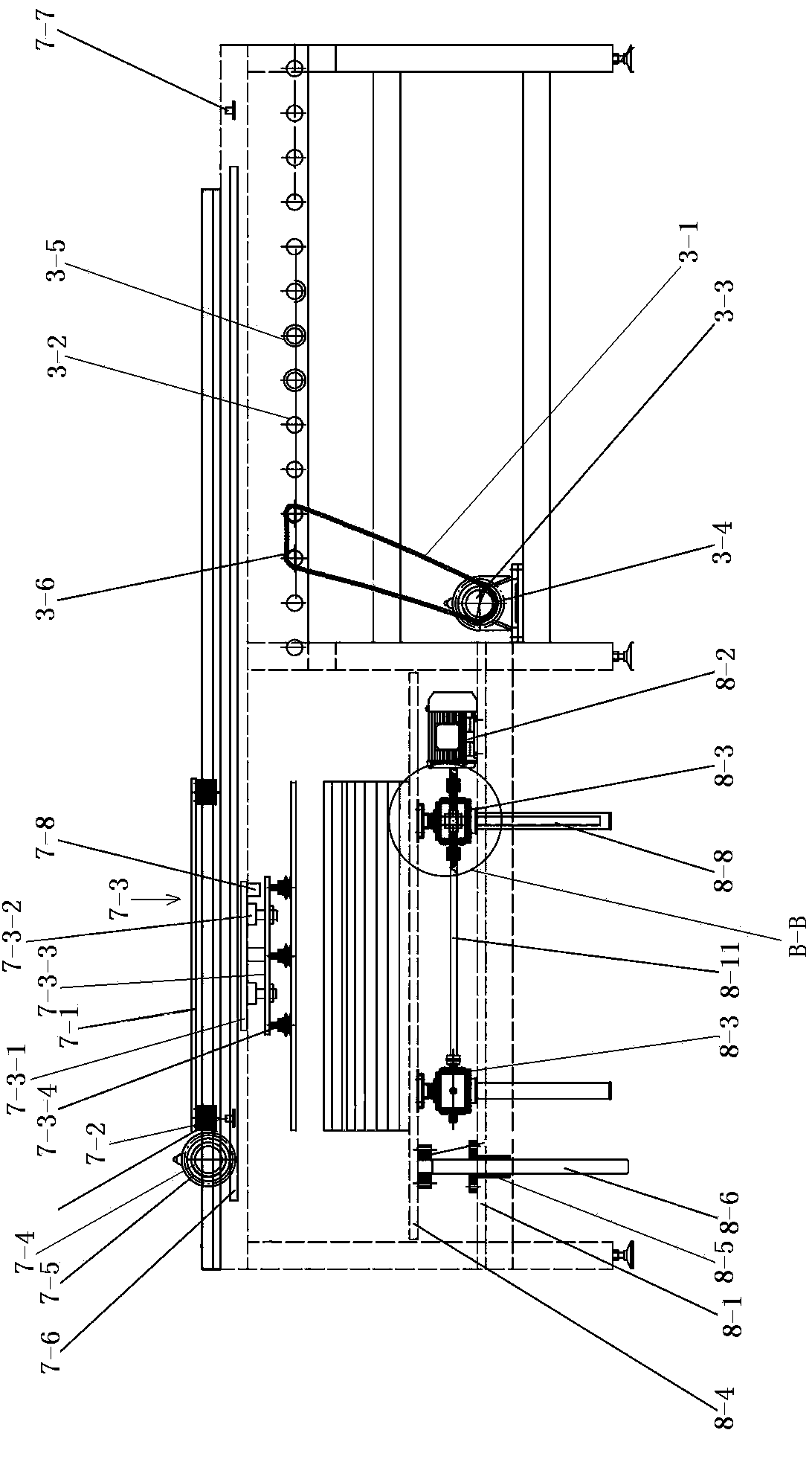 Feeding device and method for heat exchanger sheet forming