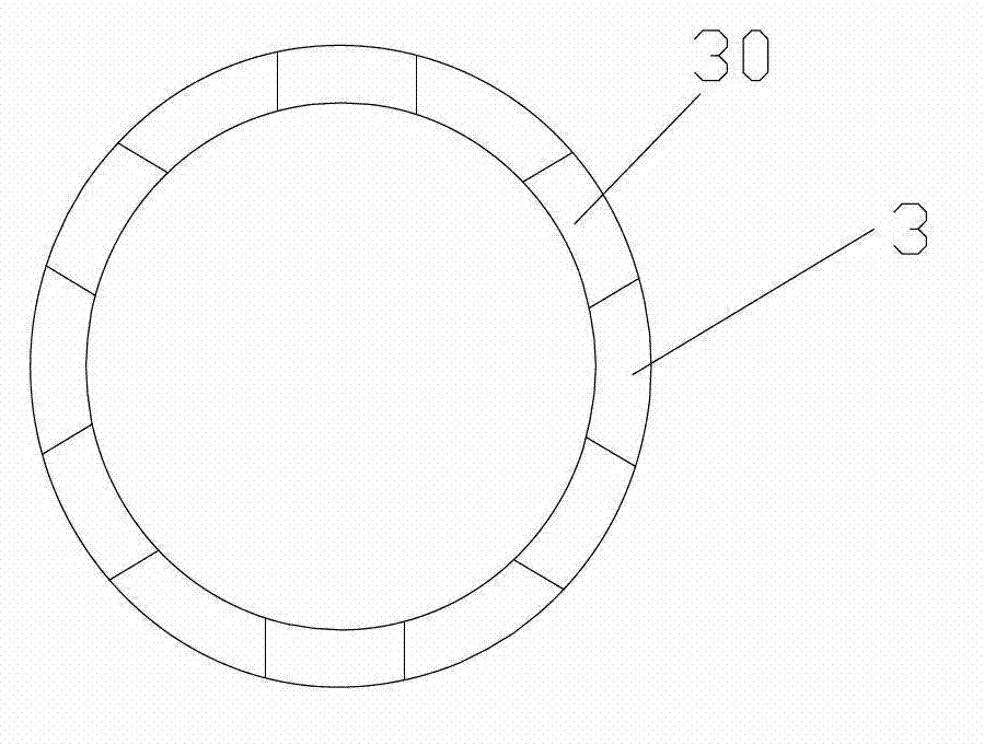 Improved structure of bicycle sunshade pedestal