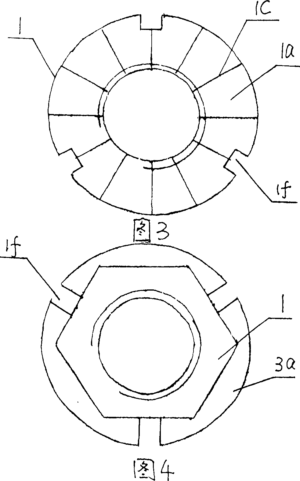 Assembly parts of high light nut washer