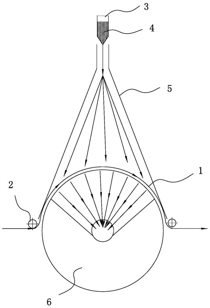 An adsorption-enhanced filter material