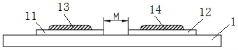 A kind of crystal-bonding structure and crystal-bonding method of flip-chip LED light-emitting chip