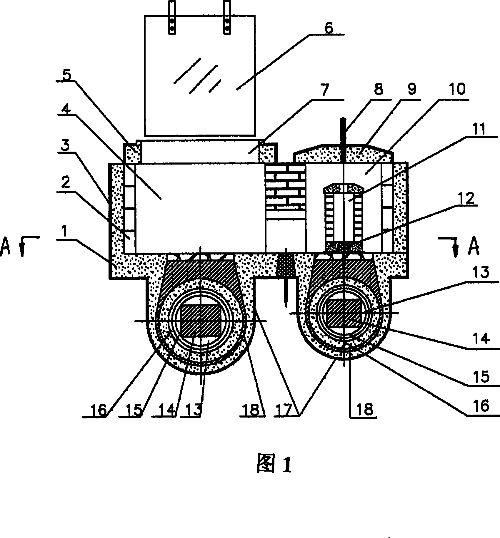 Method for continuously converting and casting oxygen-free copper ingot