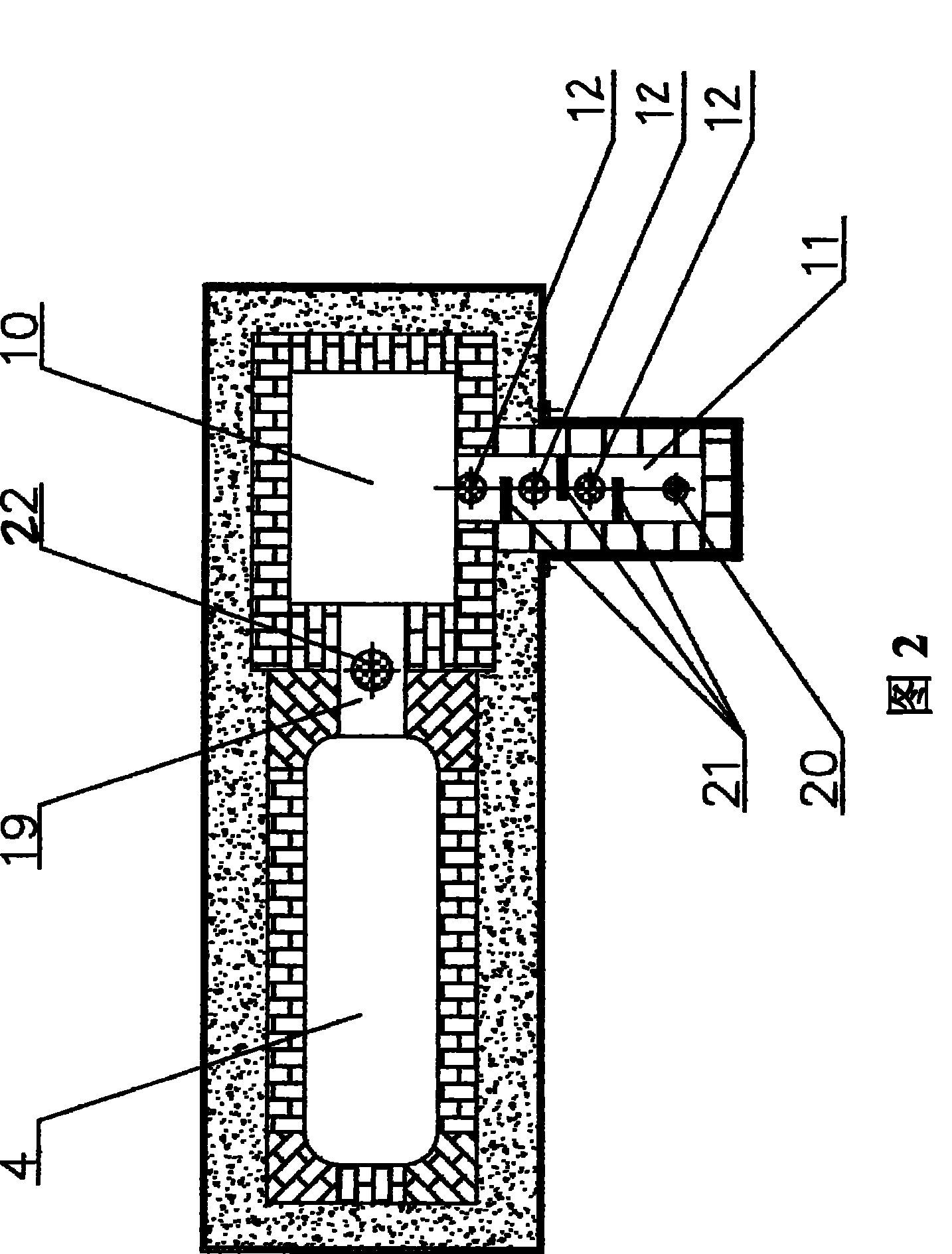 Method for continuously converting and casting oxygen-free copper ingot