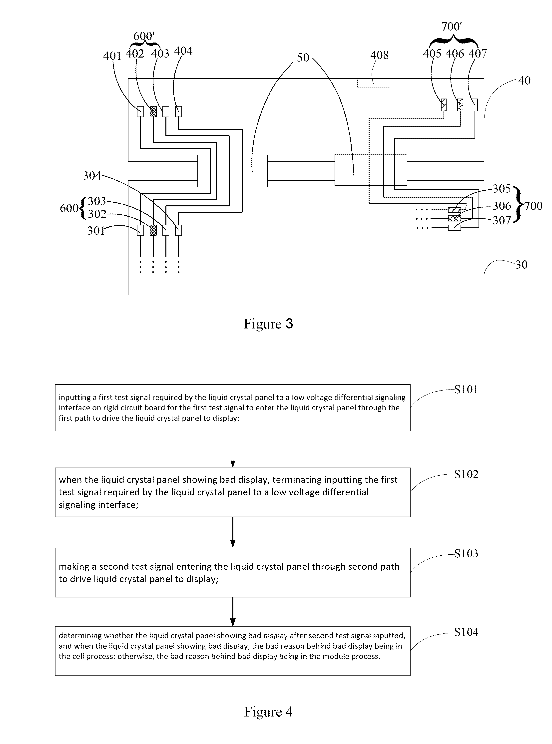 Liquid Crystal Panel, Liquid Crystal Module, and Method Of Determining Reason Behind Bad Display