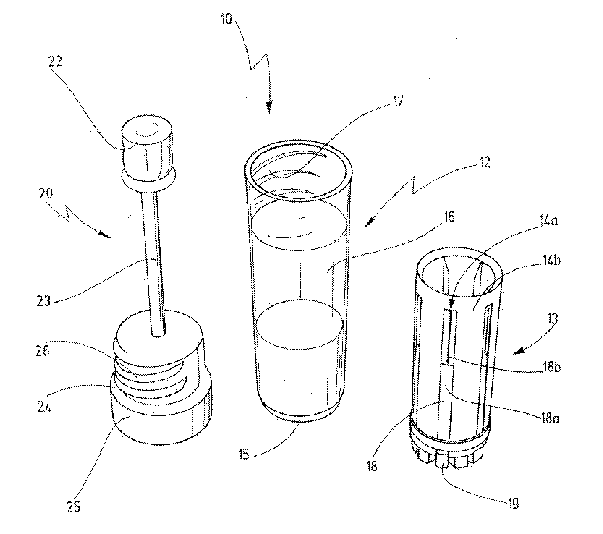 Device for assaying analytes in bodily fluids