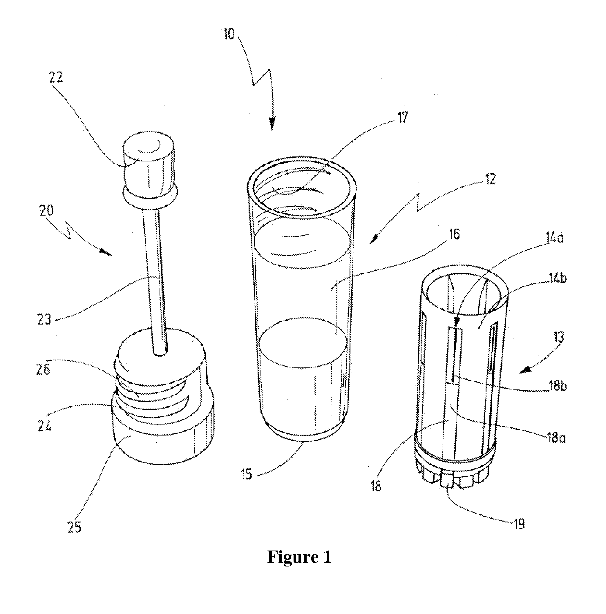 Device for assaying analytes in bodily fluids