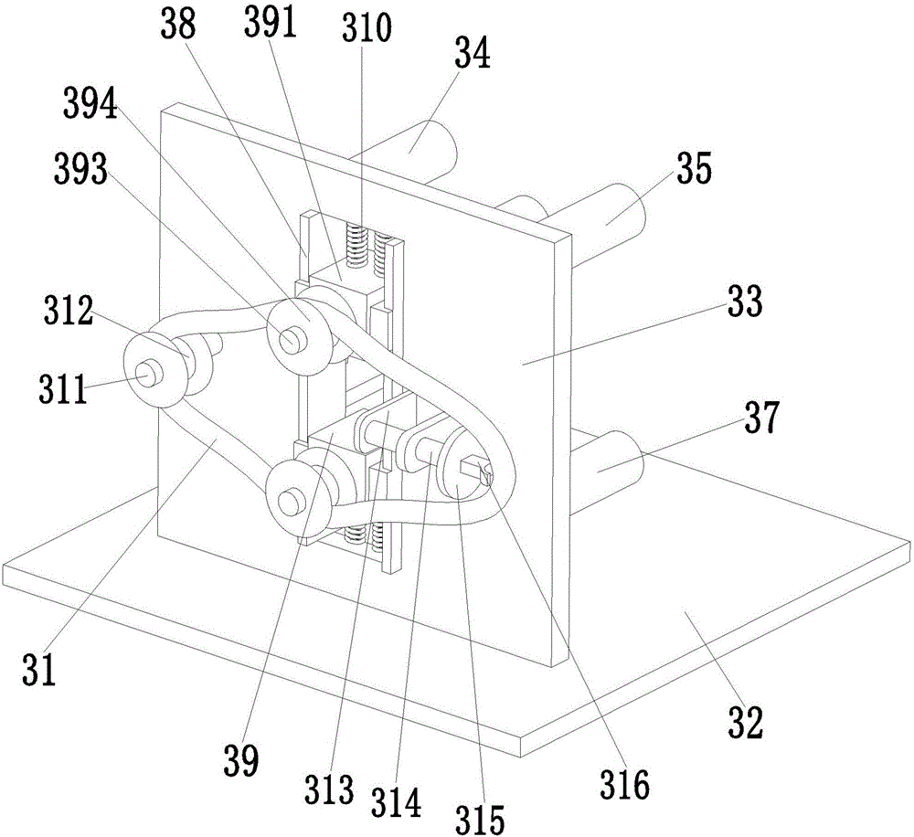 Special tension device used in detection of compressive capacity of medical dialyzing paper