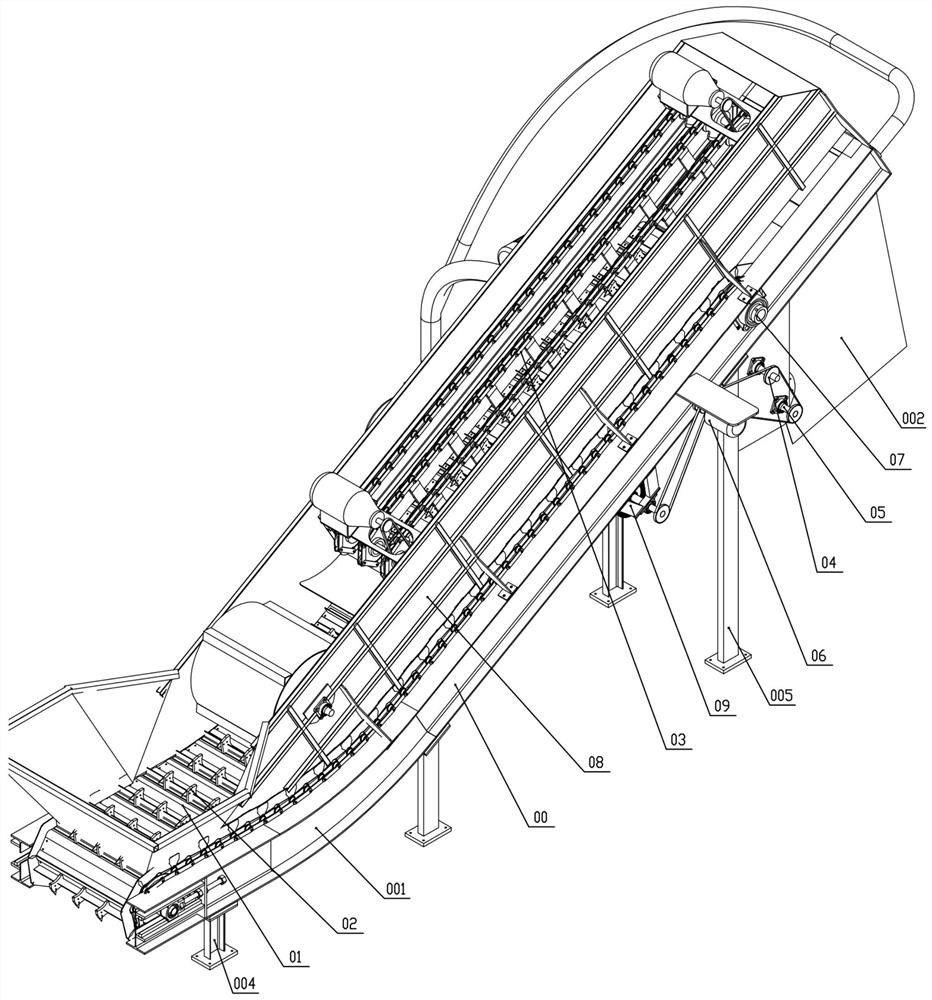 Novel bag opening machine