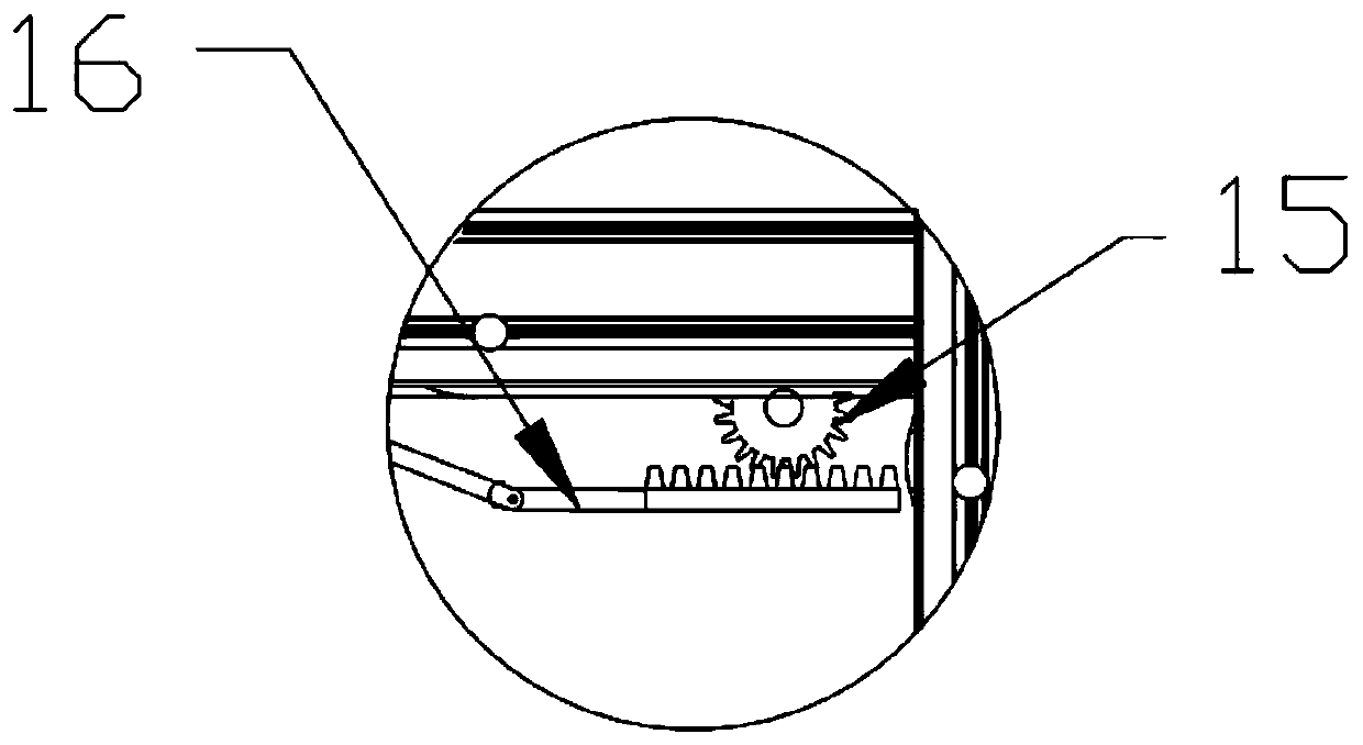 Nondestructive conveying device and working method thereof