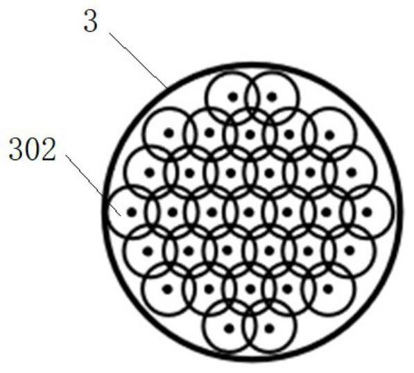 Ozone pressurized dissolved air tank and sewage advanced treatment system applied by ozone pressurized dissolved air tank