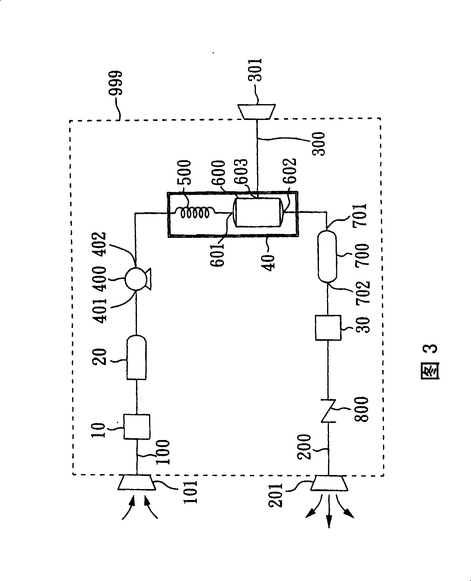 Device for improving air quality device