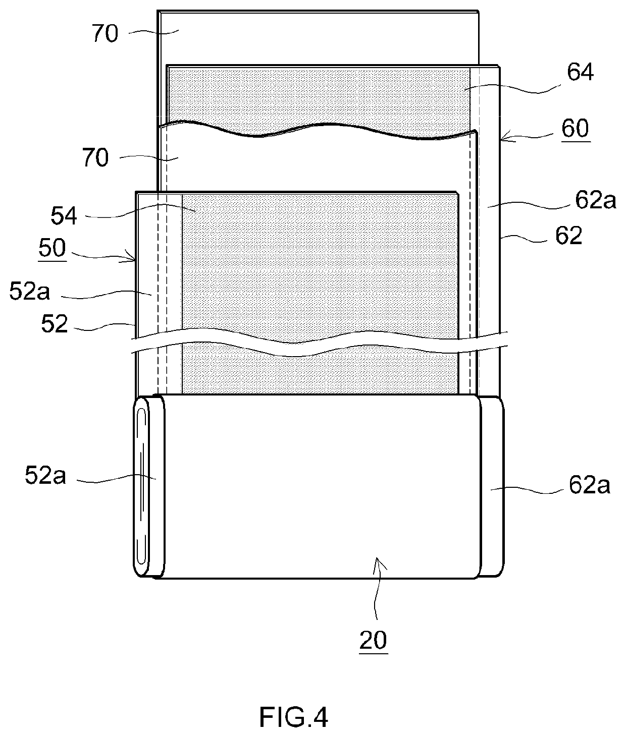 Positive electrode of secondary battery, and secondary battery using same
