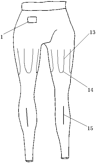 A remote-controlled wearable functional electrical stimulation device