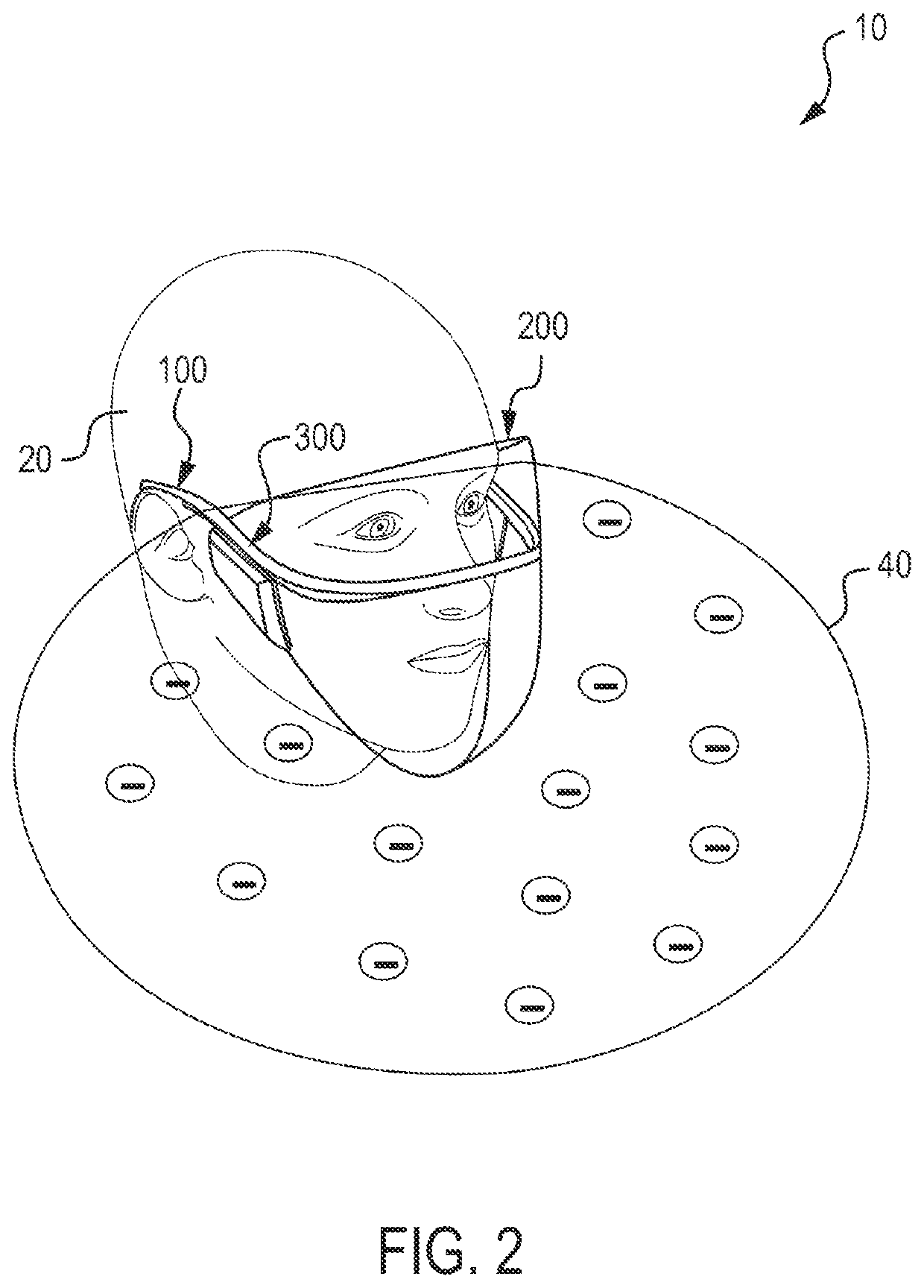 Active face shield and related systems and methods