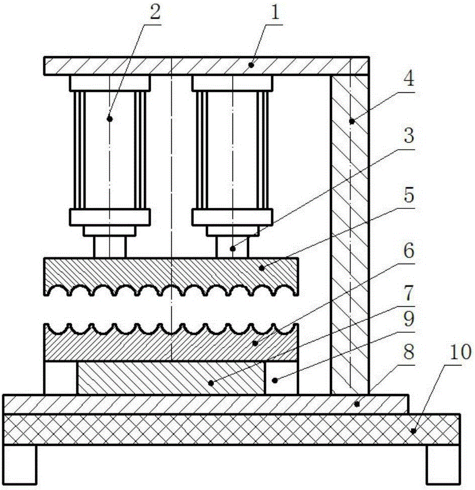 Efficient protection tube pressure-welding machine