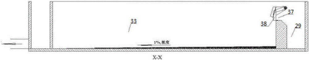 Combined pipe network based rainwater partition treatment system