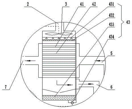 Vehicle-mounted cooling air duct system ventilated via negative pressure