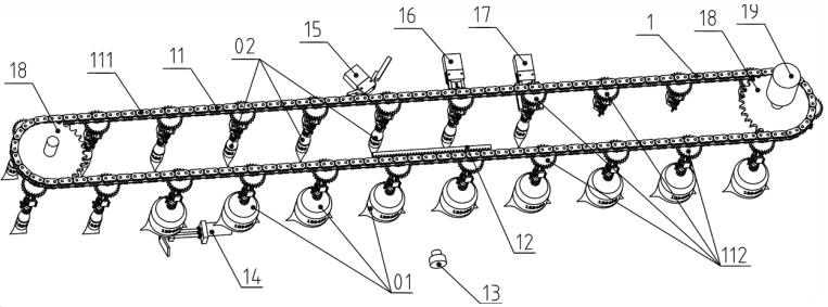 Method and equipment for intelligent anti-counterfeiting detection and classification treatment of hCG crude raw materials