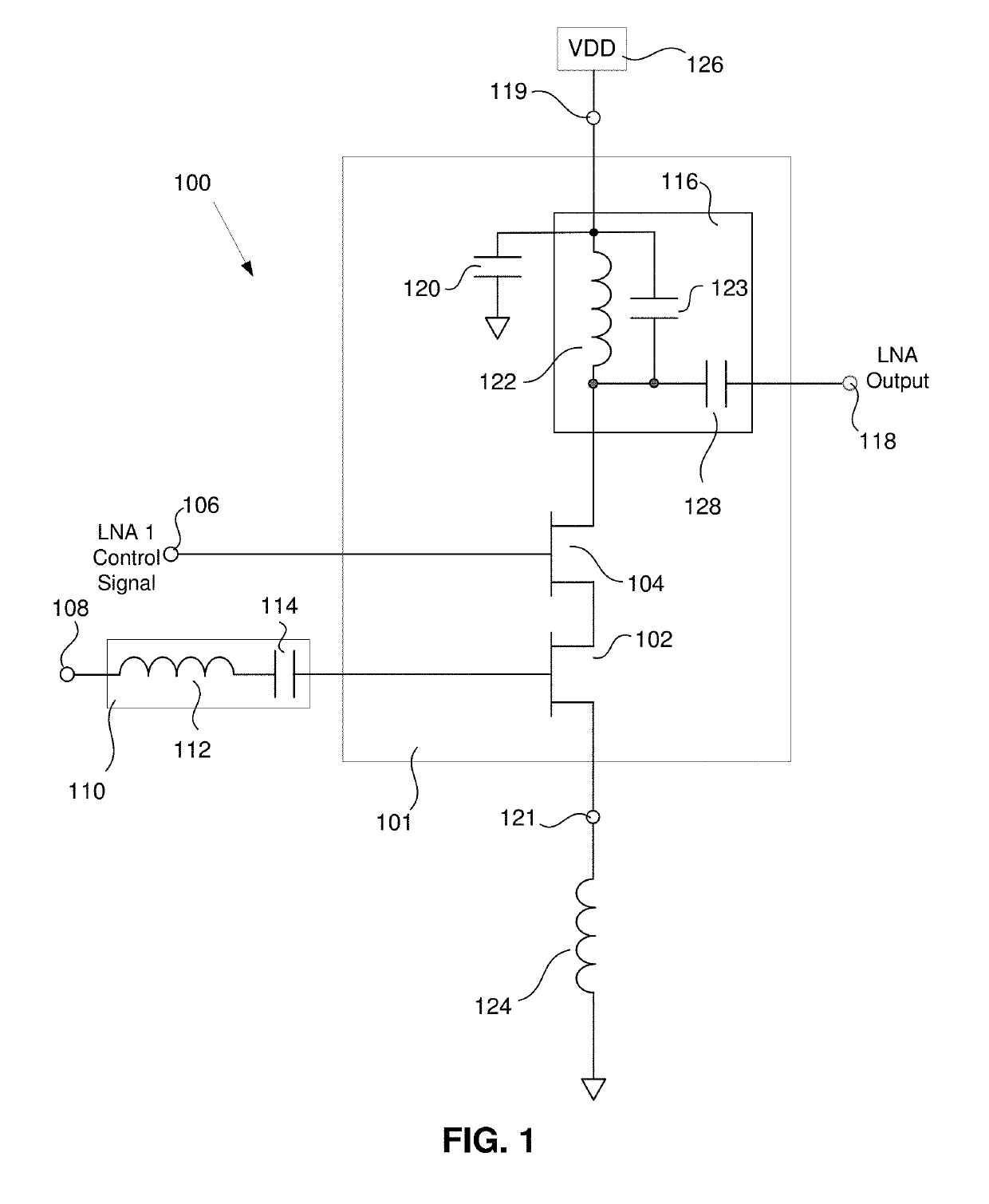 Input Third Order Intercept Point in Low Noise Amplifier with Degeneration Tank Circuit