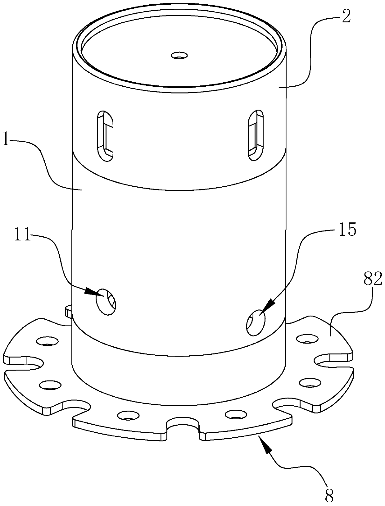 A kind of manufacturing method of moxibustion device