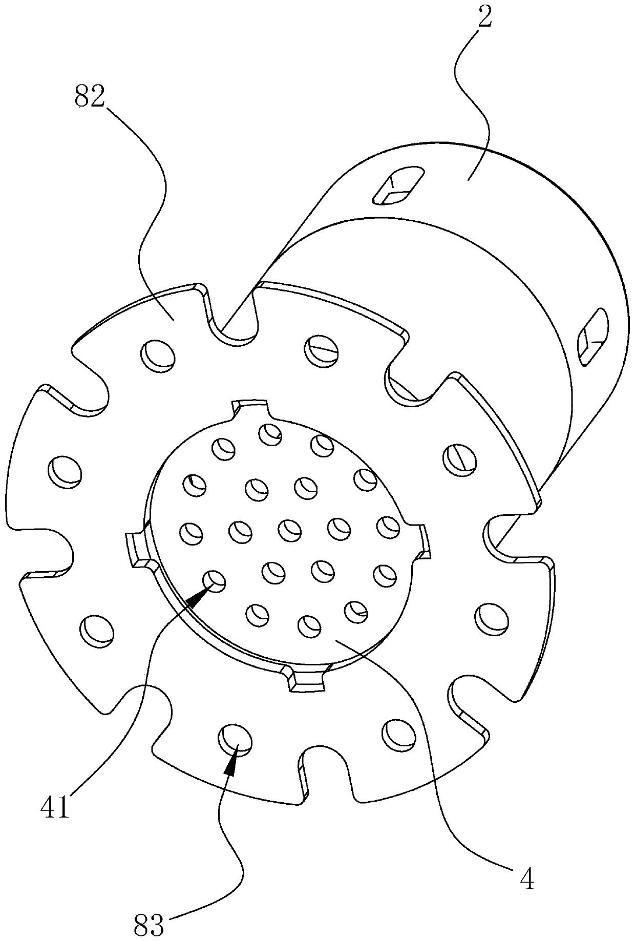 A kind of manufacturing method of moxibustion device