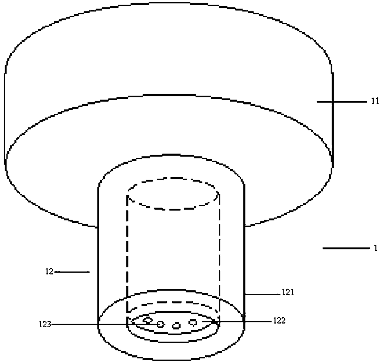 Tensioned anchor leg buoy for single point oil unloading system