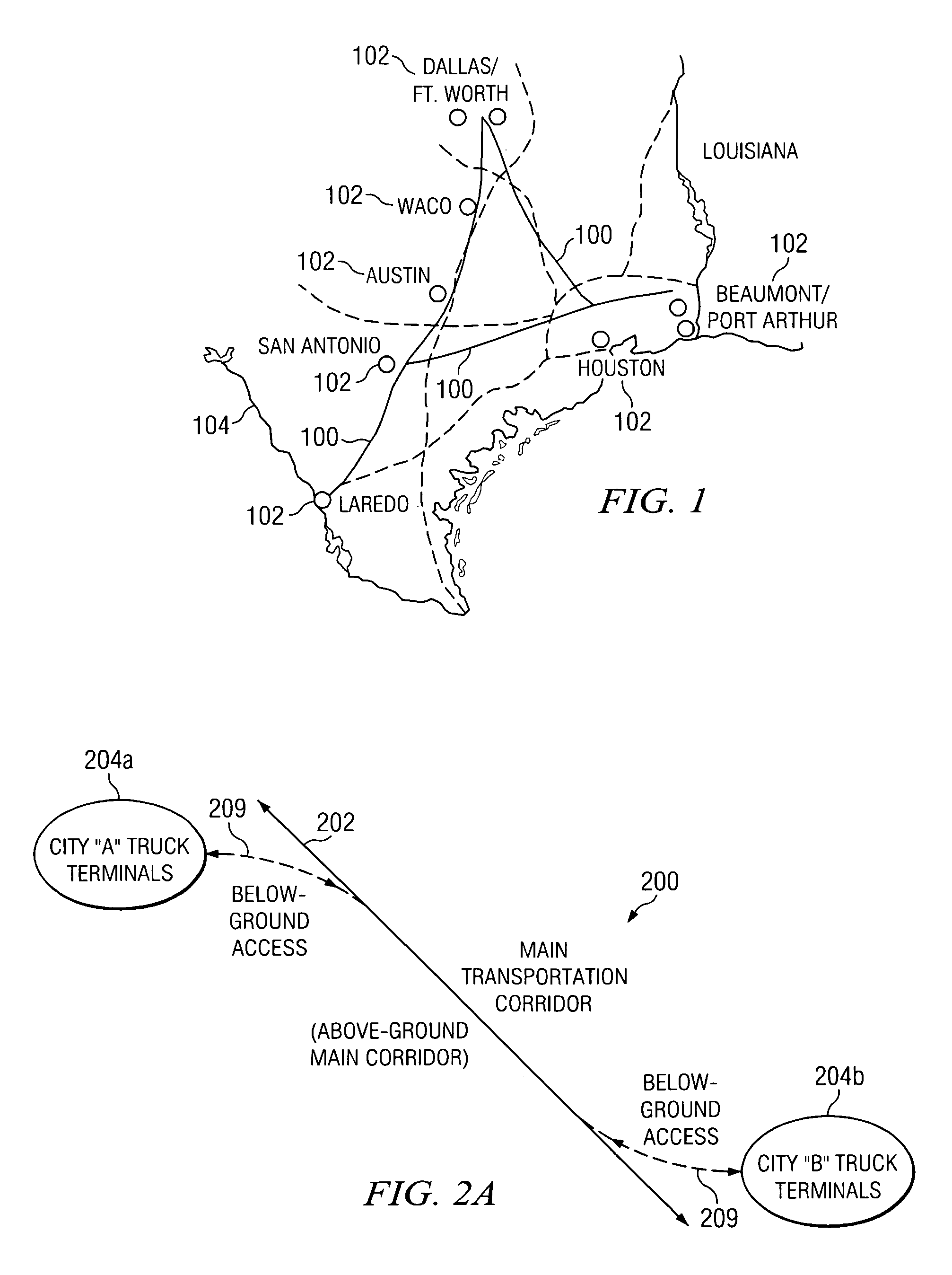 Freight transportation system and method