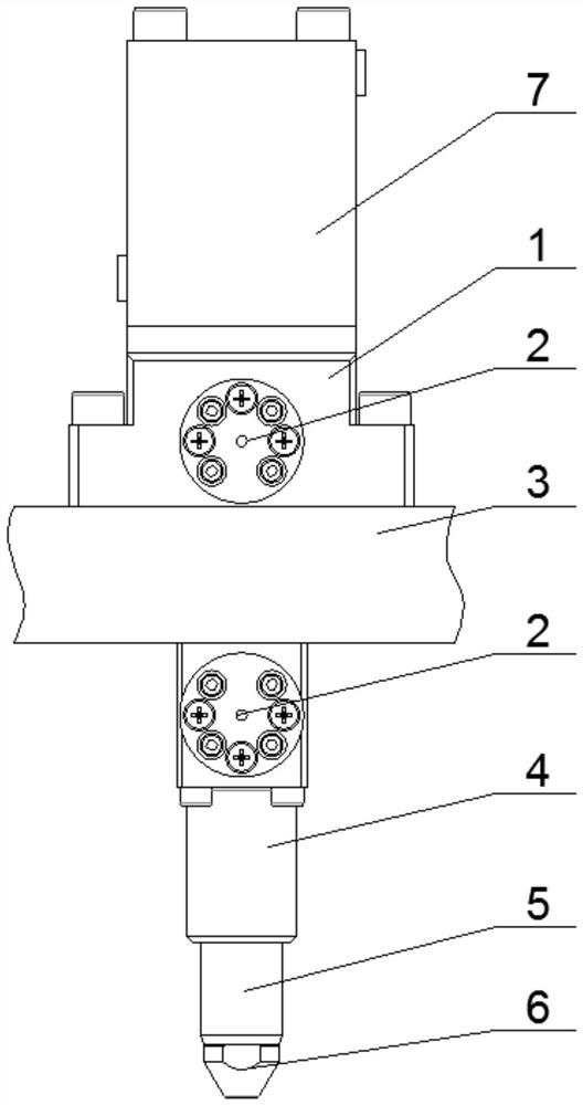 Linear cylinder motion detection device