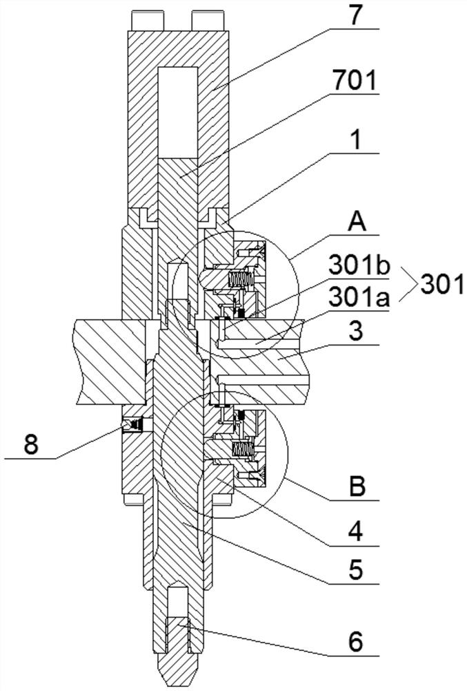 Linear cylinder motion detection device